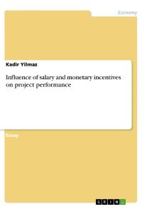 Influence of salary and monetary incentives on project performance