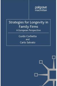 Strategies for Longevity in Family Firms  - A European Perspective