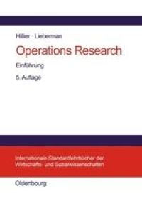Operations Research  - Einführung