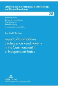 Impact of Land Reform Strategies on Rural Poverty in the Commonwealth of Independent States  - Comparison between Georgia and Moldova