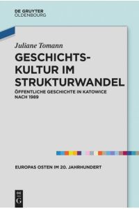 Geschichtskultur im Strukturwandel  - Öffentliche Geschichte in Katowice nach 1989