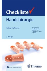Checkliste Handchirurgie