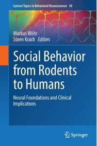 Social Behavior from Rodents to Humans  - Neural Foundations and Clinical Implications