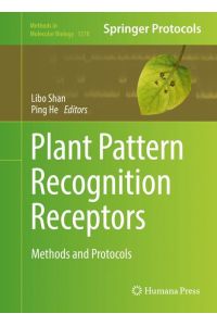 Plant Pattern Recognition Receptors  - Methods and Protocols