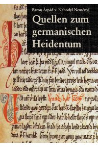 Quellen zum germanischen Heidentum