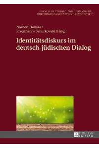 Identitätsdiskurs im deutsch-jüdischen Dialog