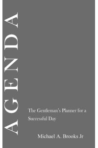 Agenda  - The Gentlemen's Planner for a Successful Day