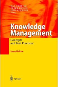 Knowledge Management  - Concepts and Best Practices