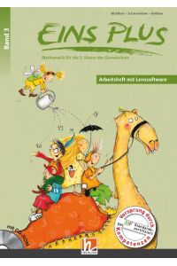 EINS PLUS 3. Ausgabe Deutschland. Arbeitsheft mit Lernsoftware  - Mathematik für die dritte Klasse der Grundschule