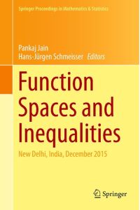 Function Spaces and Inequalities  - New Delhi, India, December 2015