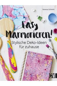 Easy Marmorieren!  - Stylische Deko-Ideen für zuhause
