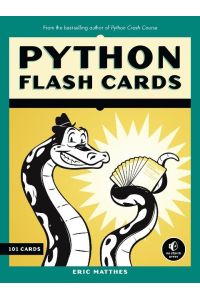 Python Flash Cards - Syntax, Concepts, and Examples