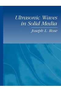Ultrasonic Waves in Solid Media