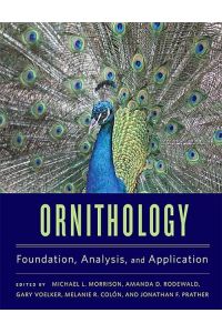 Ornithology  - Foundation, Analysis, and Application