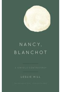 Nancy, Blanchot  - A Serious Controversy