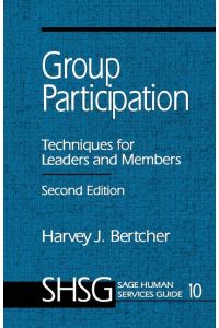 Group Participation  - Techniques for Leaders and Members