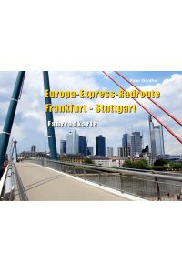 Europa-Express-Radroute Frankfurt - Stuttgart  - Fahrradkarte