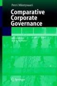 Comparative Corporate Governance  - Shareholders as a Rule-maker