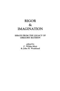 Rigor & Imagination  - Essays from the Legacy of Gregory Bateson