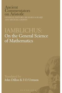Iamblichus  - On the General Science of Mathematics