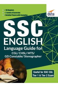 SSC English Language Guide for CGL/ CHSL/ MTS/ GD Constable/ Stenographer