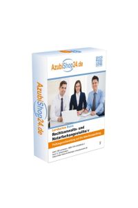 AzubiShop24. de Basis-Lernkarten Rechtsanwalts- und Notarfachangestelle/-r  - Prüfungsvorbereitung auf die Abschlussprüfung
