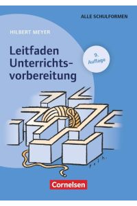 Praxisbuch Meyer  - Leitfaden Unterrichtsvorbereitung (10. Auflage) - Buch