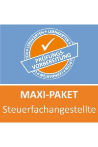 Maxi-Paket Lernkarten Steuerfachangestellte / Steuerfachangestellter  - Prüfungsvorbereitung