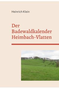 Der Badewaldkalender Heimbach-Vlatten