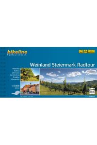 Weinland Steiermark Radtour  - 1:50.000, 400 km, wetterfest/reißfest, GPS-Tracks Download, LiveUpdate