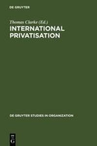 International Privatisation  - Strategies and Practices