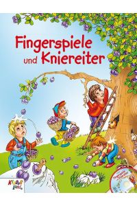 Fingerspiele und Kniereiter  - Buch mit CD von Kinderland