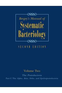 Bergey's Manual® of Systematic Bacteriology  - Volume Two: The Proteobacteria (Part C)