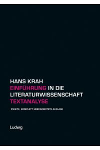 Einführung in die Literaturwissenschaft  - Textanalyse