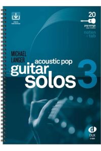 Acoustic Pop Guitar Solos 3  - Noten & TAB - easy/medium