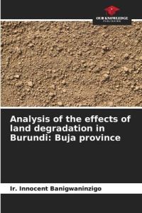 Analysis of the effects of land degradation in Burundi: Buja province