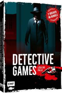 Detective Games - Löse die Fälle!  - 2 Bücher im Bundle: Spannende Verbrechen für alle Krimi- und Escape Rätsel-Fans: Hinweise aufspüren, Nachrichten entschlüsseln und Indizien kombinieren