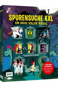 Ein Haus voller Rätsel: Spurensuche XXL  - 2 Bücher im Bundle: spannende Fälle für clevere Detektive ab 10 Jahren