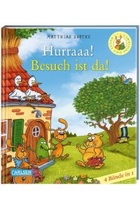 Nulli & Priesemut: Hurraaa! Besuch ist da! - 4 Bände in 1  - Sammelband VI mit Nulli und Priesemut | Ein Bilderbuch-Sammelband für Kinder ab 3 Jahren