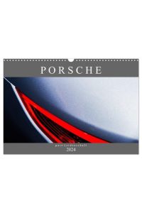 Porsche - pure Leidenschaft (Wandkalender 2024 DIN A3 quer), CALVENDO Monatskalender  - Detailaufnahmen aus einer 70 jährigen Modellpalette