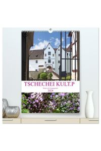 TSCHECHEI KULT. P (hochwertiger Premium Wandkalender 2024 DIN A2 hoch), Kunstdruck in Hochglanz  - Alter Prunk erwacht zu neuem Leben.