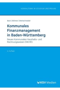 Kommunales Finanzmanagement in Baden-Württemberg  - Neues Kommunales Haushalts- und Rechnungswesen (NKHR)