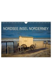 Nordsee Insel Norderney (Wandkalender 2024 DIN A4 quer), CALVENDO Monatskalender  - Meine Insel im besten Licht.