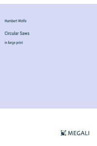 Circular Saws  - in large print