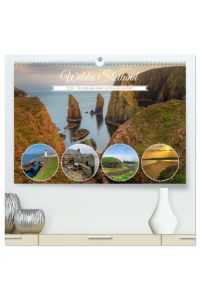 Wildes Shetland, die Wikinger-Inseln am Rande der Welt. (hochwertiger Premium Wandkalender 2024 DIN A2 quer), Kunstdruck in Hochglanz  - Ein Fotojahr im hohen Norden der wilden Shetland Inseln.