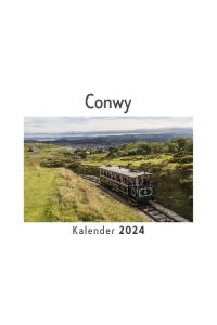 Conwy (Wandkalender 2024, Kalender DIN A4 quer, Monatskalender im Querformat mit Kalendarium, Das perfekte Geschenk)