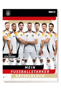 DFB: Mein fußballstarker Rätselblock  - Block mit Stickerseite