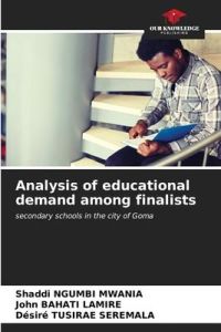 Analysis of educational demand among finalists  - secondary schools in the city of Goma