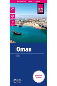 Reise Know-How Landkarte Oman 1:850. 000  - reiß- und wasserfest (world mapping project)