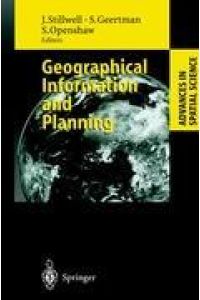 Geographical Information and Planning  - European Perspectives